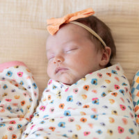 RAINBOW FLORAL | SWADDLE