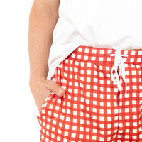 CANDY CANE GINGHAM | MEN'S PANTS