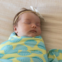 TEAL SHELLS | SWADDLE