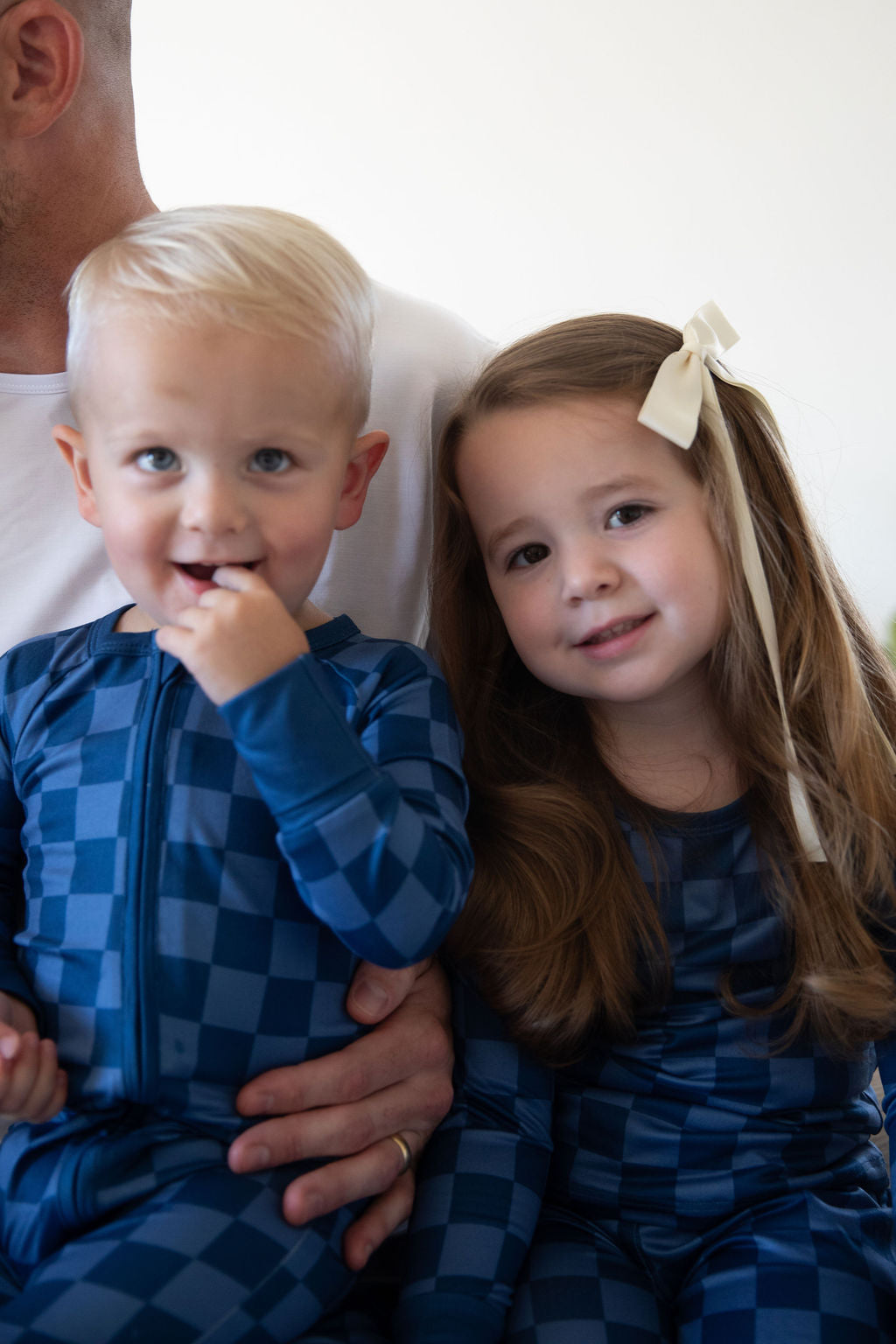 NAVY CHECKER | ZIPPER ONE PIECE