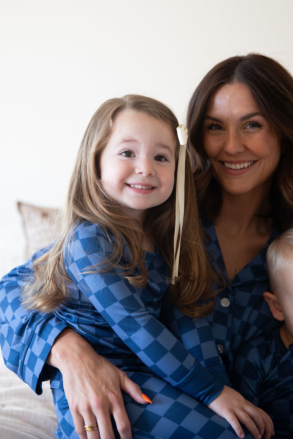 NAVY CHECKER | LONG SLEEVE