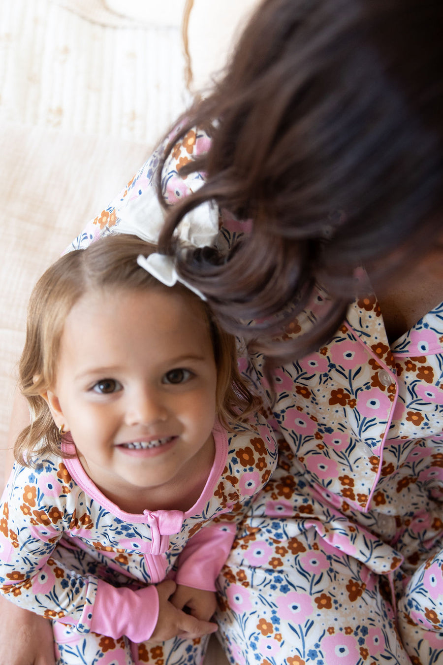 PINK FALL FLORAL | ZIPPER ONE PIECE
