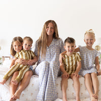 OLIVE STRIPE | SHORT SET