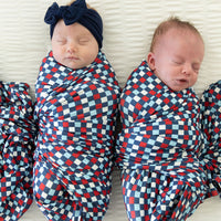 USA MINI CHECKER | SWADDLE