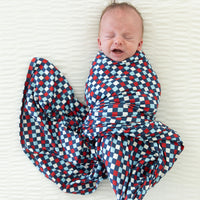 USA MINI CHECKER | SWADDLE