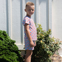 MINI CHECKERED STARS | SHORT SET