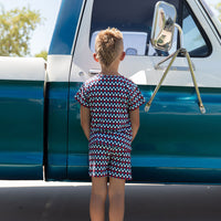 USA MINI CHECKER | SHORT SET