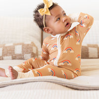 RAINBOW DAISIES | ZIPPER ONE PIECE