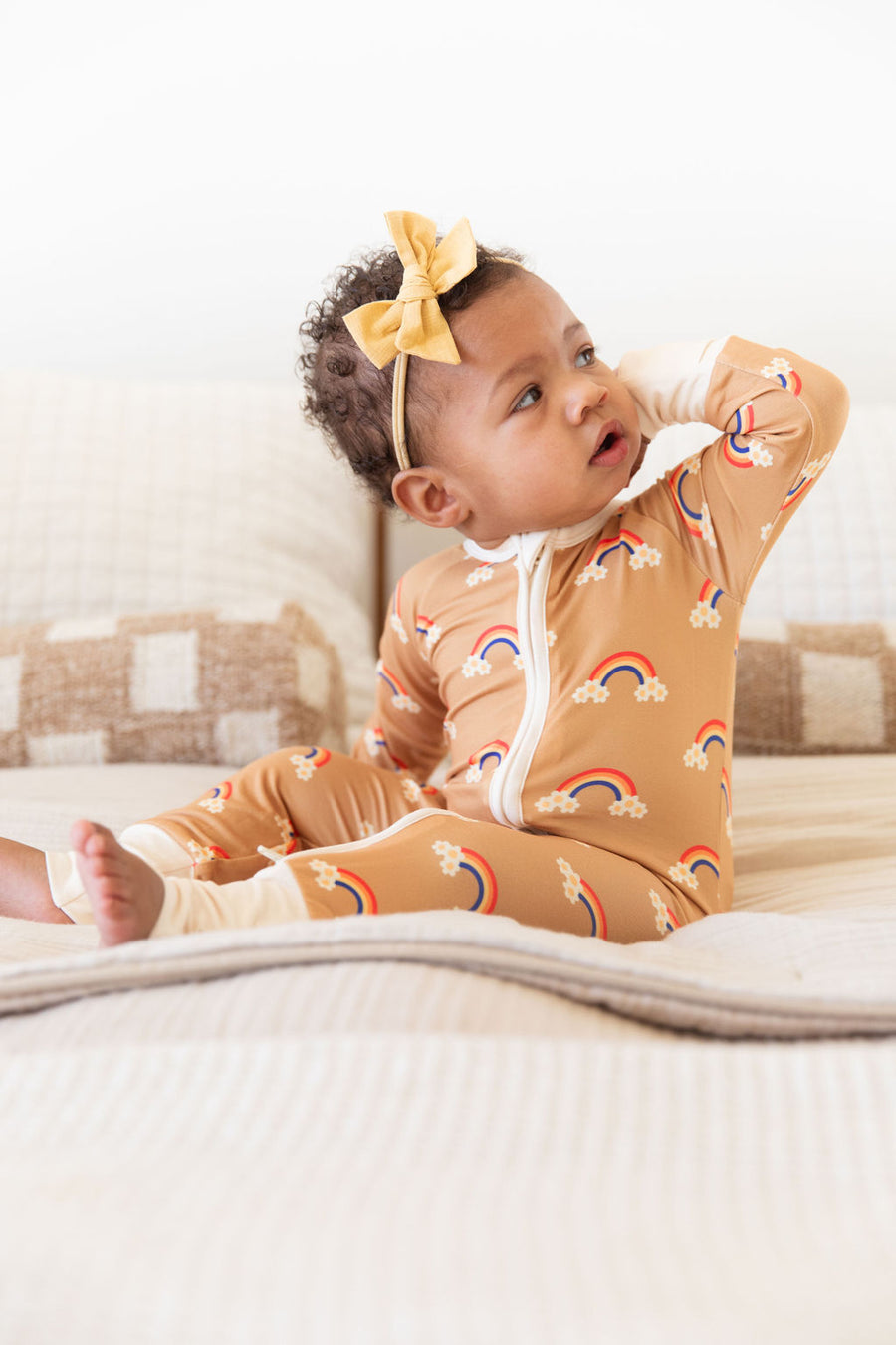 RAINBOW DAISIES | ZIPPER ONE PIECE