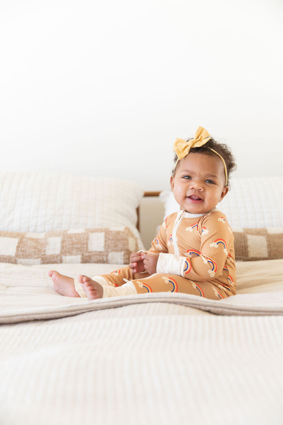 RAINBOW DAISIES | ZIPPER ONE PIECE