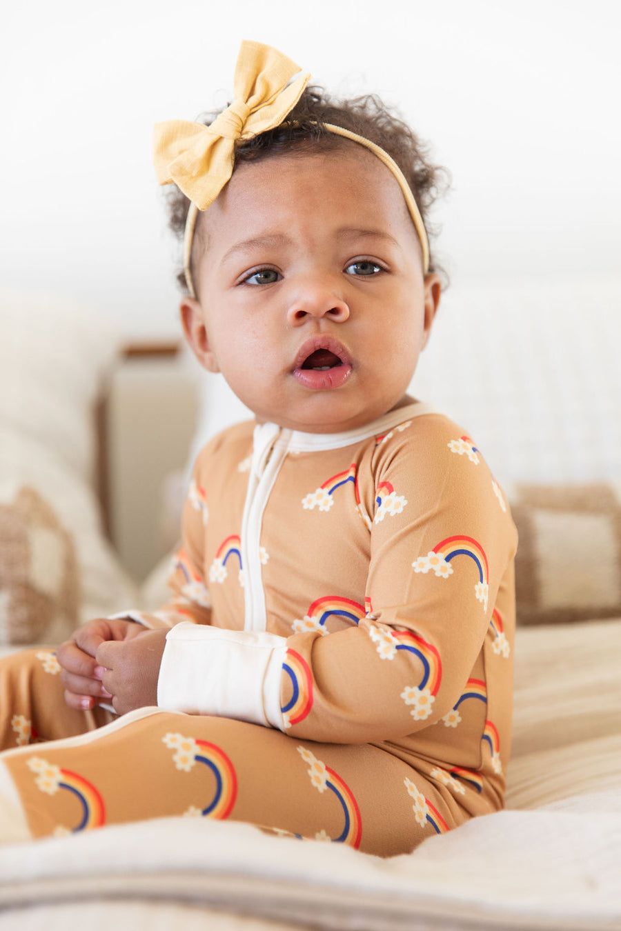 RAINBOW DAISIES | ZIPPER ONE PIECE