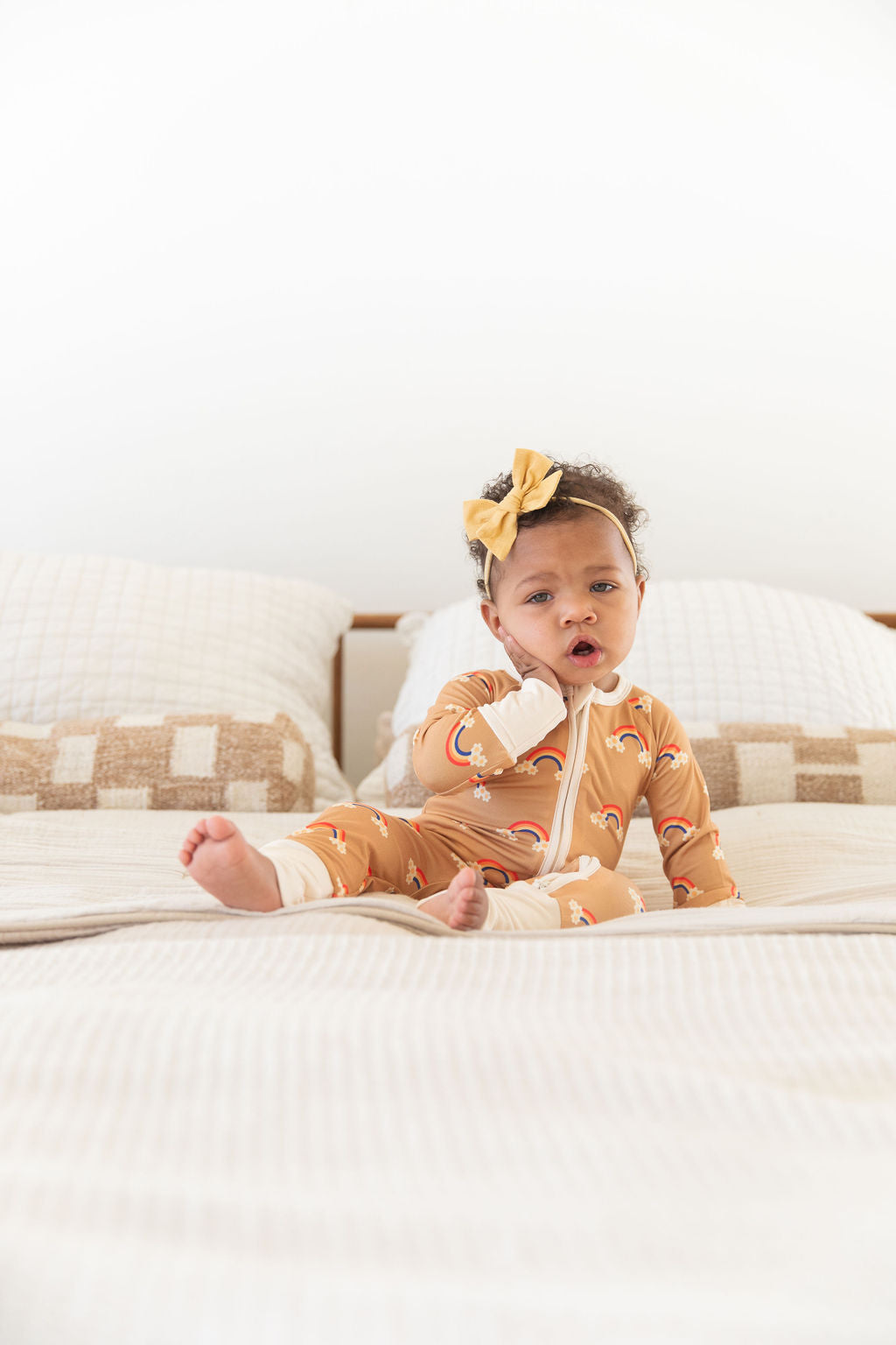 RAINBOW DAISIES | ZIPPER ONE PIECE