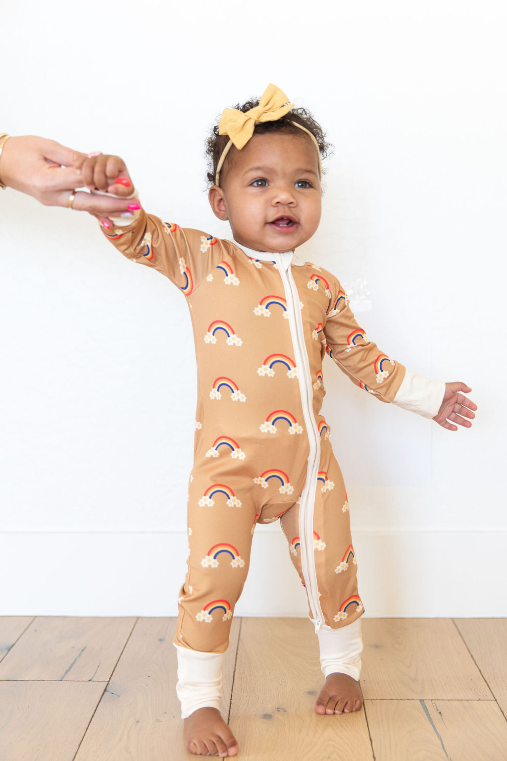 RAINBOW DAISIES | ZIPPER ONE PIECE