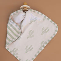 TAN + GREEN CACTUS STRIPE | LOVIE
