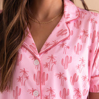 CACTUS PALM | WOMEN'S SHORT SLEEVE SHORTS SET