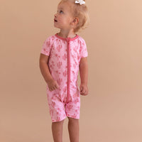 CACTUS PALM | SHORT ZIPPER ONE PIECE