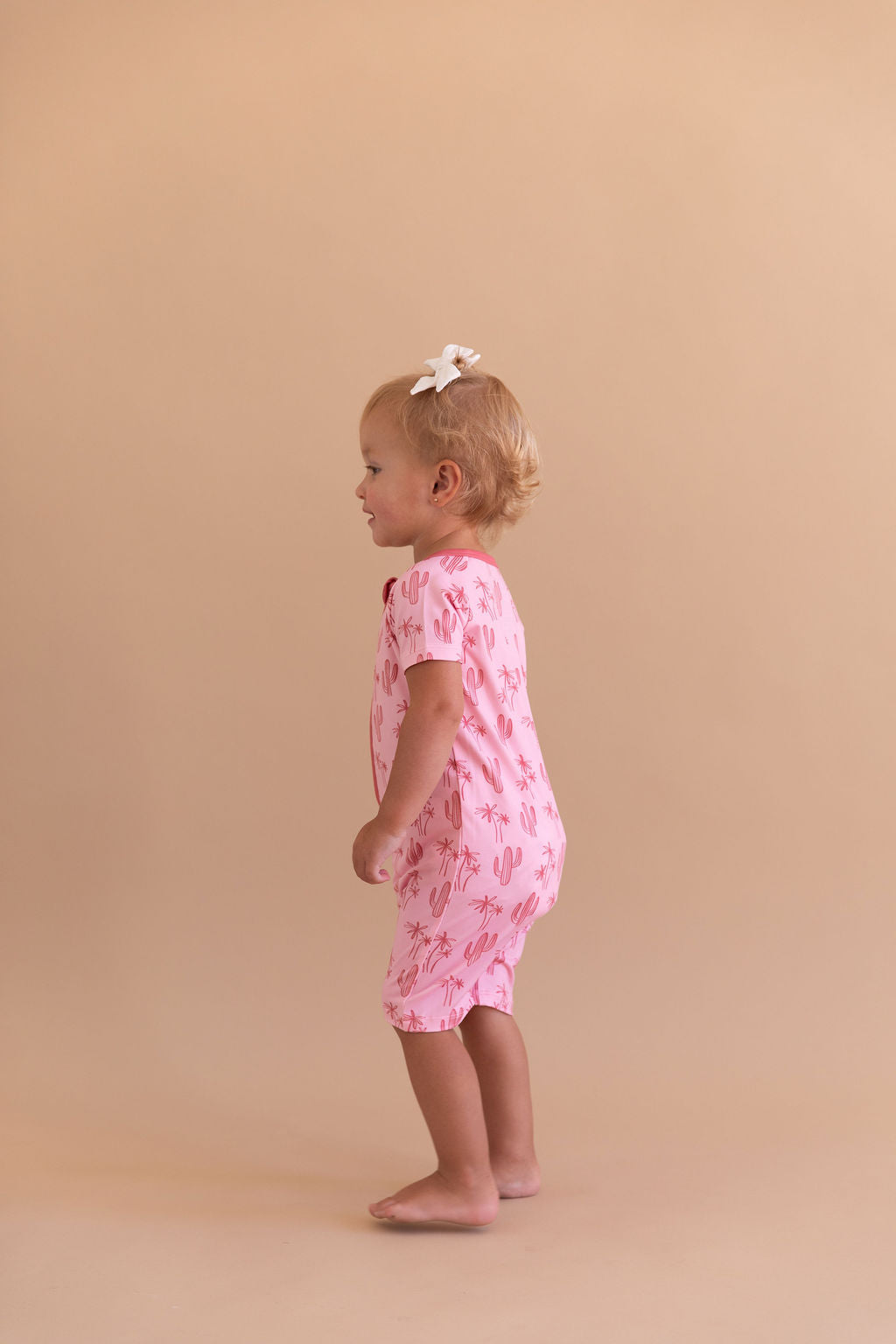 CACTUS PALM | SHORT ZIPPER ONE PIECE