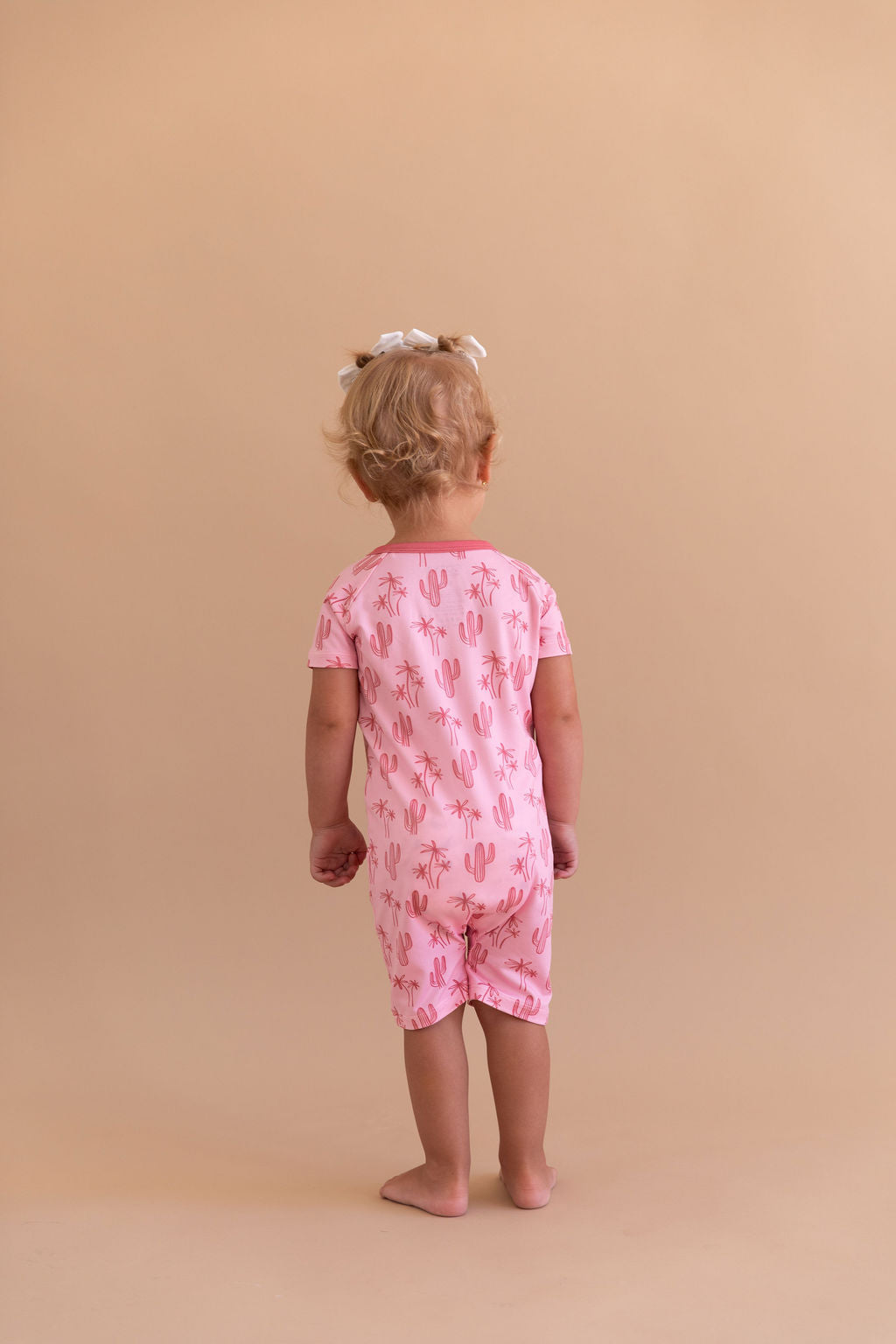 CACTUS PALM | SHORT ZIPPER ONE PIECE
