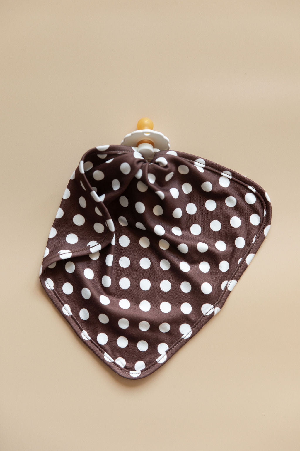 BROWN + WHITE POLKA DOTS | LOVIE