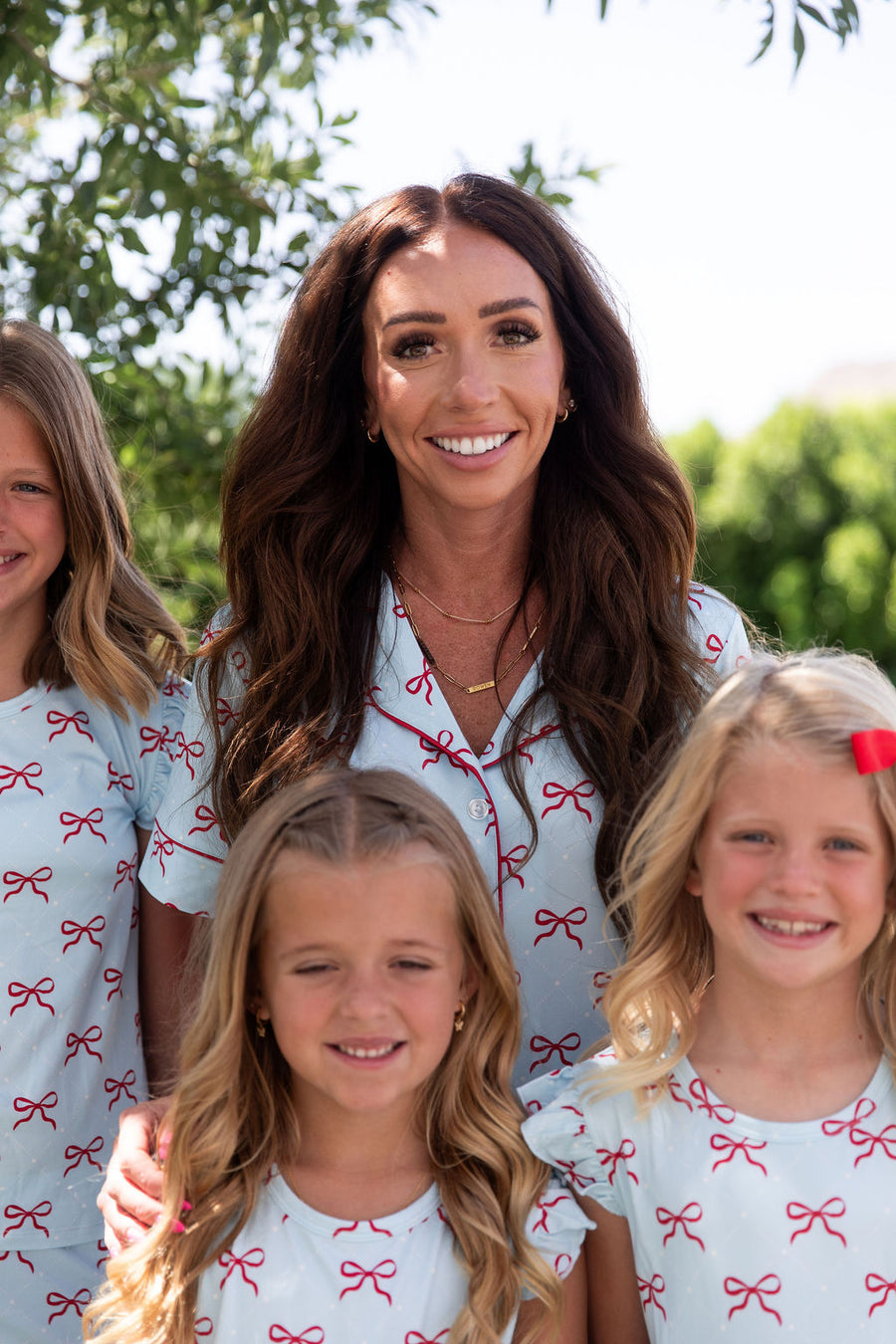 USA BOWS | NEW* WOMEN'S BUTTON UP SHORT SLEEVE SET