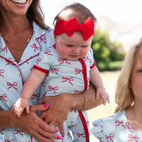 USA BOWS | NEW* WOMEN'S BUTTON UP SHORT SLEEVE SET