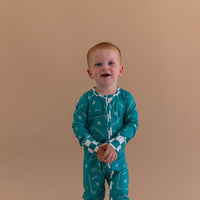 TEAL GOLF | ZIPPER ONE PIECE