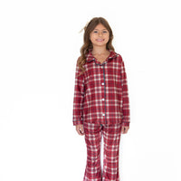 HOLIDAY PLAID | GIRLS' BUTTON UP LONG SLEEVE SET