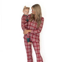 HOLIDAY PLAID | ZIPPER ONE PIECE