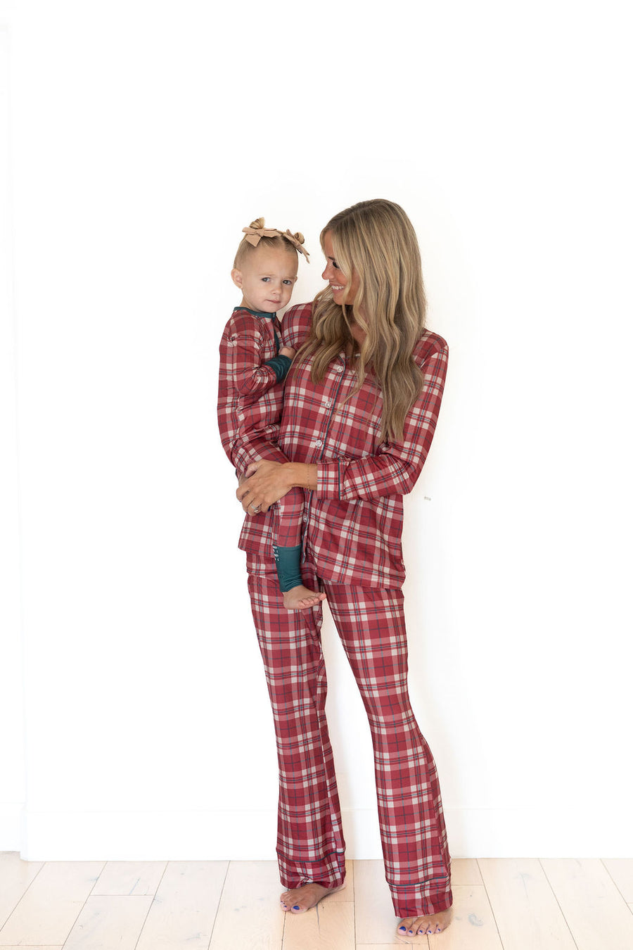 HOLIDAY PLAID | ZIPPER ONE PIECE