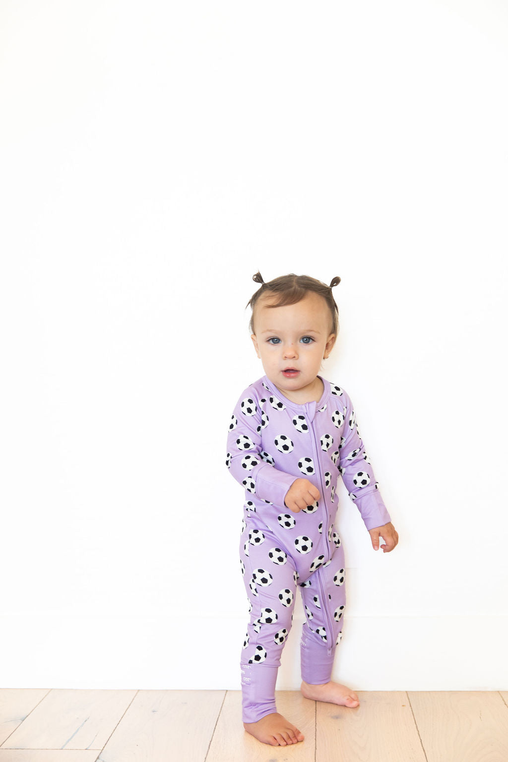 PURPLE SOCCER | ZIPPER ONE PIECE