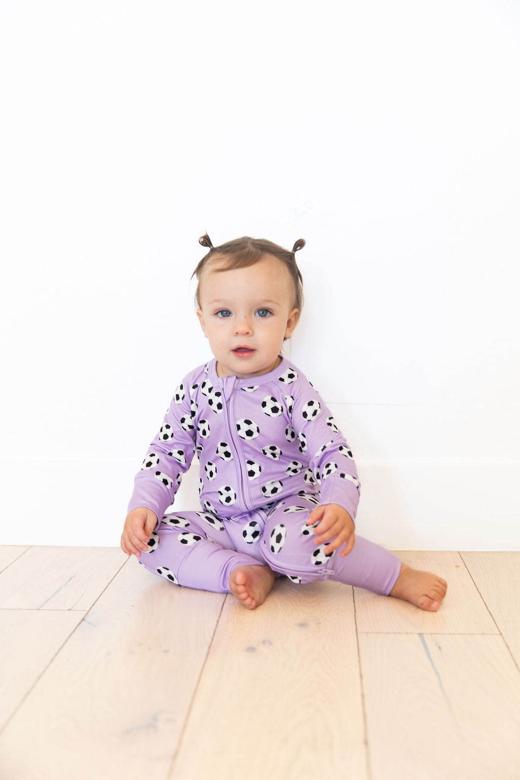 PURPLE SOCCER | ZIPPER ONE PIECE