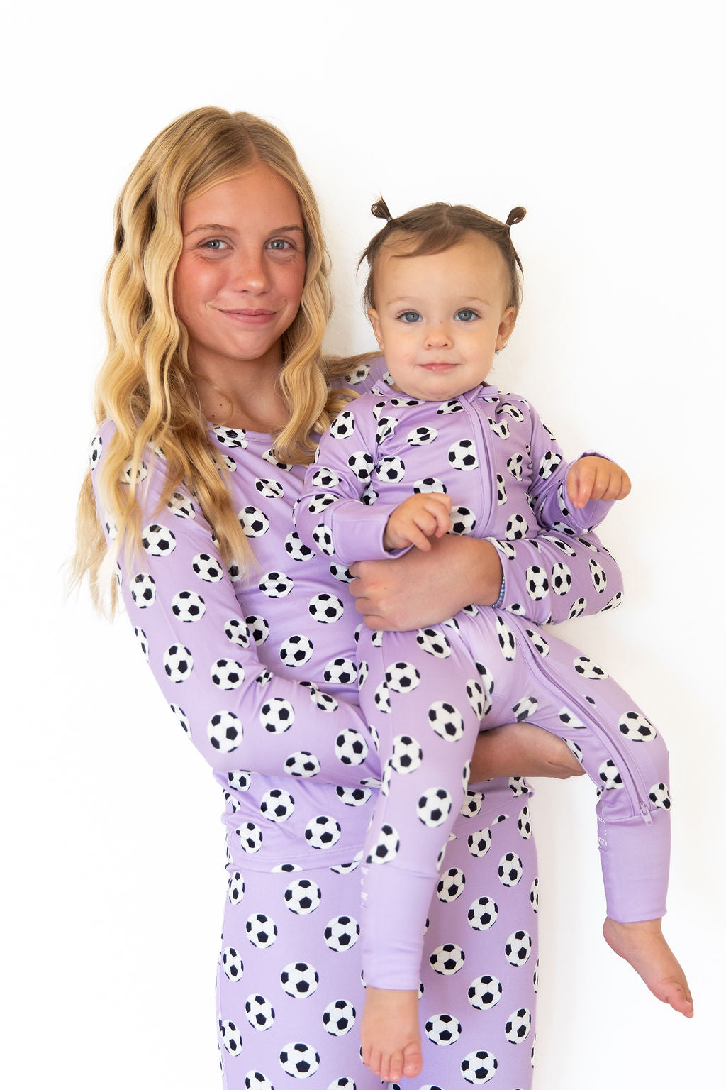 PURPLE SOCCER | ZIPPER ONE PIECE