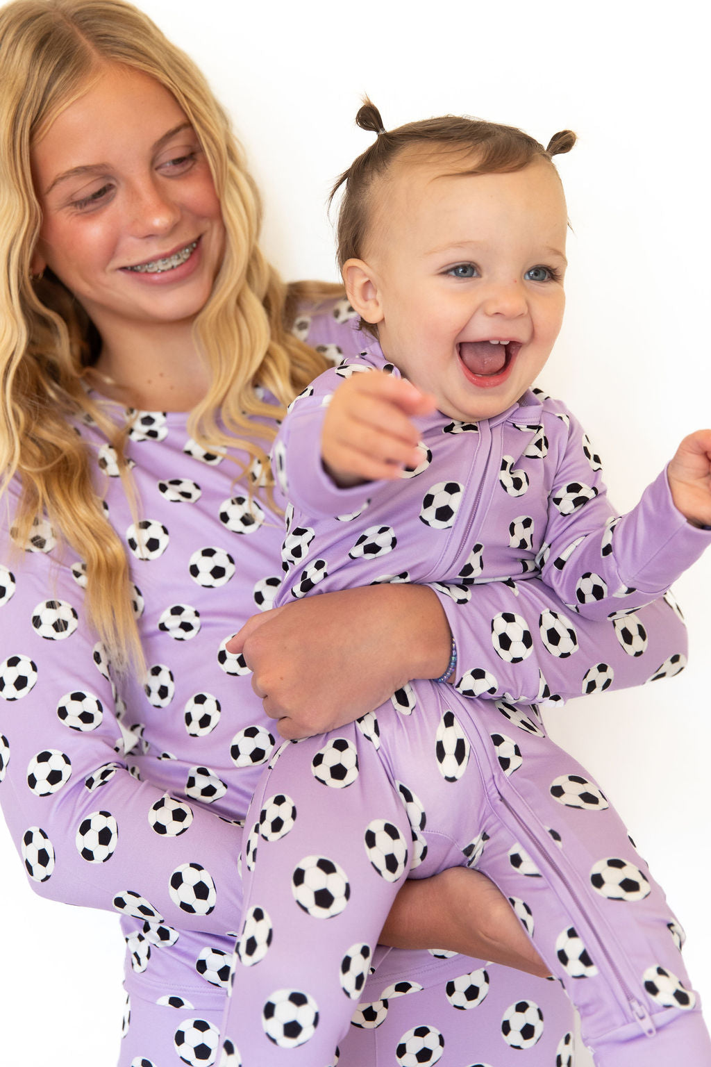 PURPLE SOCCER | ZIPPER ONE PIECE