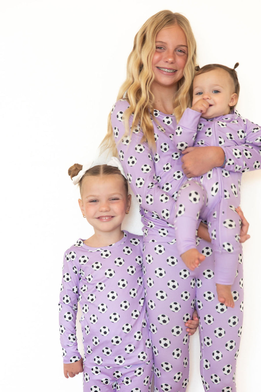 PURPLE SOCCER | ZIPPER ONE PIECE