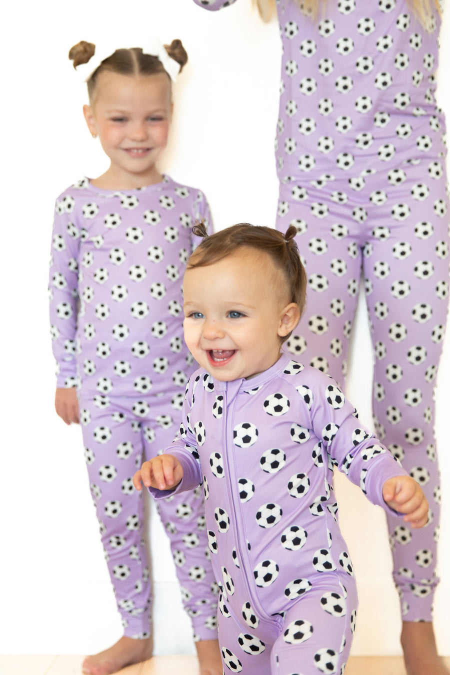 PURPLE SOCCER | ZIPPER ONE PIECE