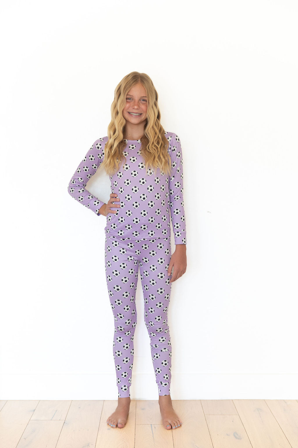 PURPLE SOCCER | LONG SLEEVE