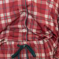 HOLIDAY PLAID | WOMEN'S BUTTON UP LONG SLEEVE SET