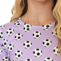 PURPLE SOCCER | LONG SLEEVE