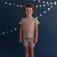 TAN STARS | SHORT SET