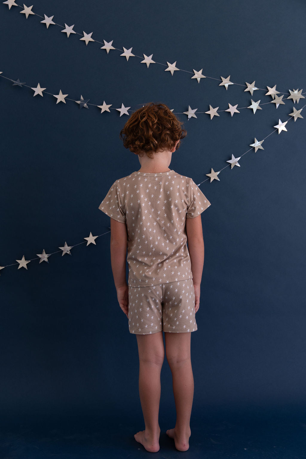 TAN STARS | SHORT SET