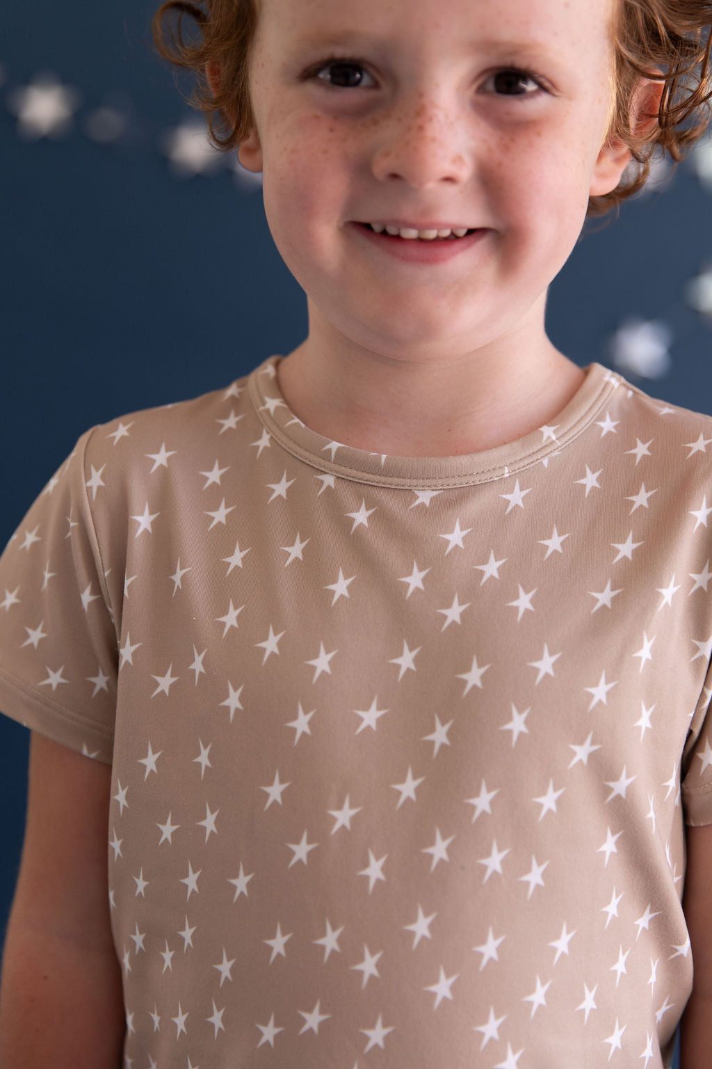 TAN STARS | SHORT SET