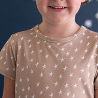 TAN STARS | SHORT SET