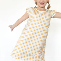COTTONTAIL GINGHAM | SLEEVE DRESS