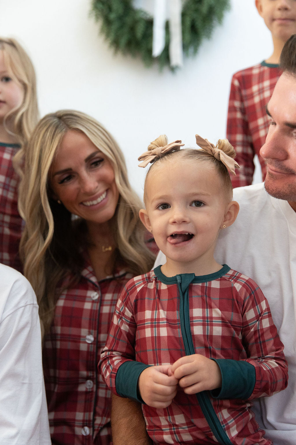 HOLIDAY PLAID | ZIPPER ONE PIECE