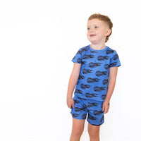 CHECKERED FLAMES | SHORT SET