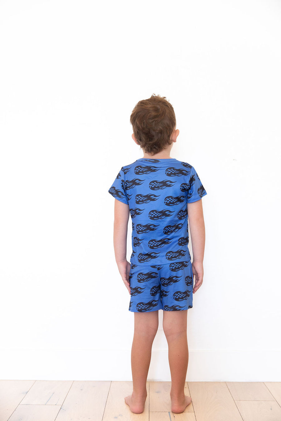 CHECKERED FLAMES | SHORT SET