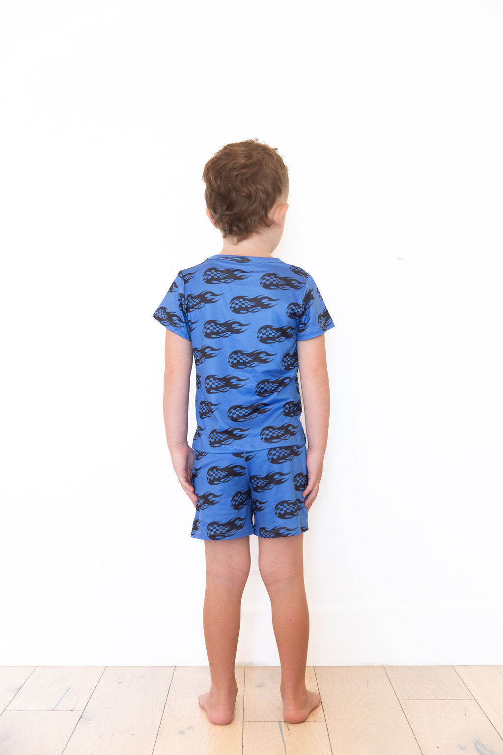 CHECKERED FLAMES | SHORT SET