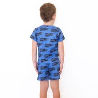 CHECKERED FLAMES | SHORT SET