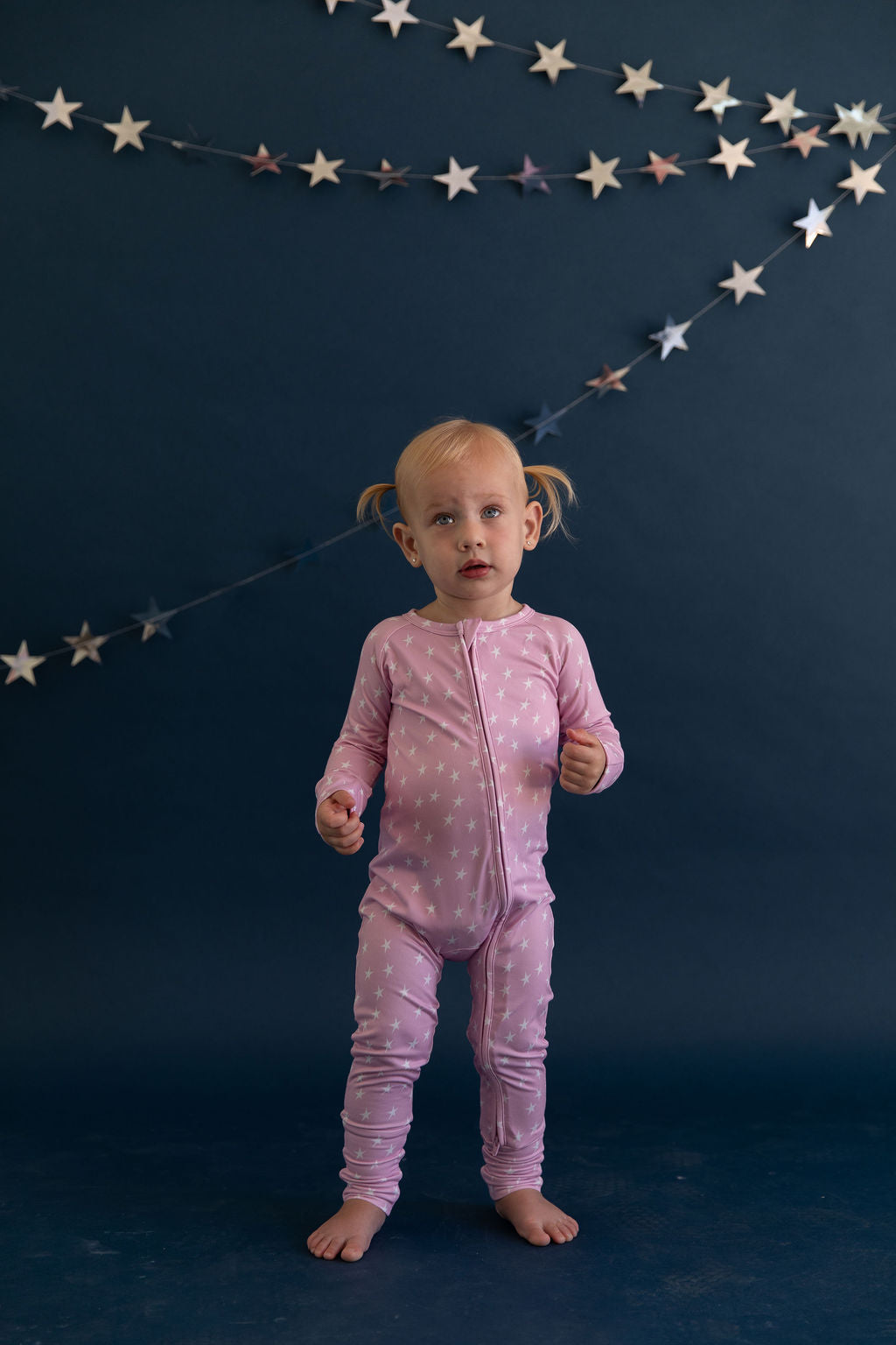 PINK STARS | ZIPPER ONE PIECE