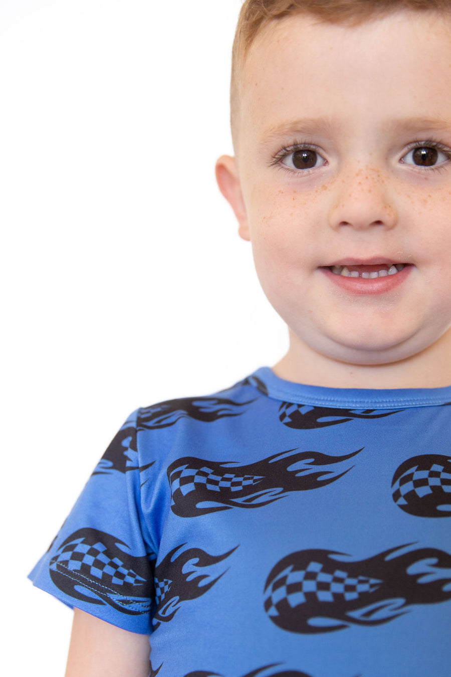 CHECKERED FLAMES | SHORT SET